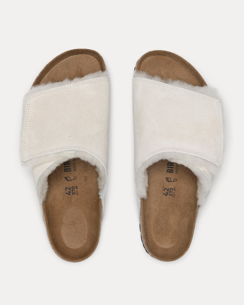 Chanclas de piel de oveja Solana de StÜssy &amp; Birkenstock