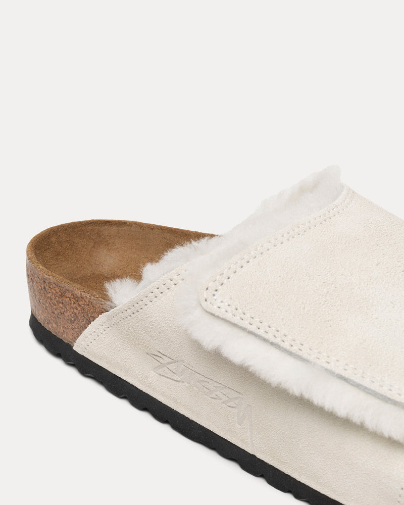 Chanclas de piel de oveja Solana de StÜssy &amp; Birkenstock