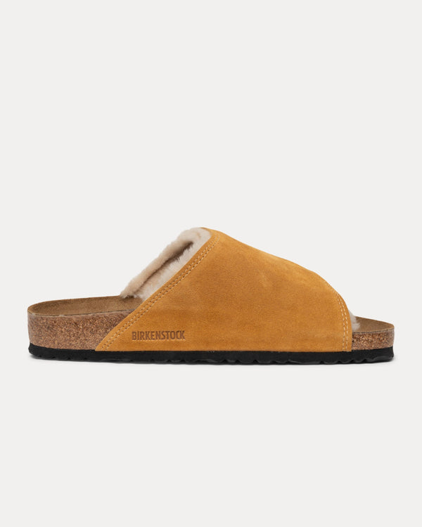 Chanclas de piel de oveja Solana de StÜssy &amp; Birkenstock