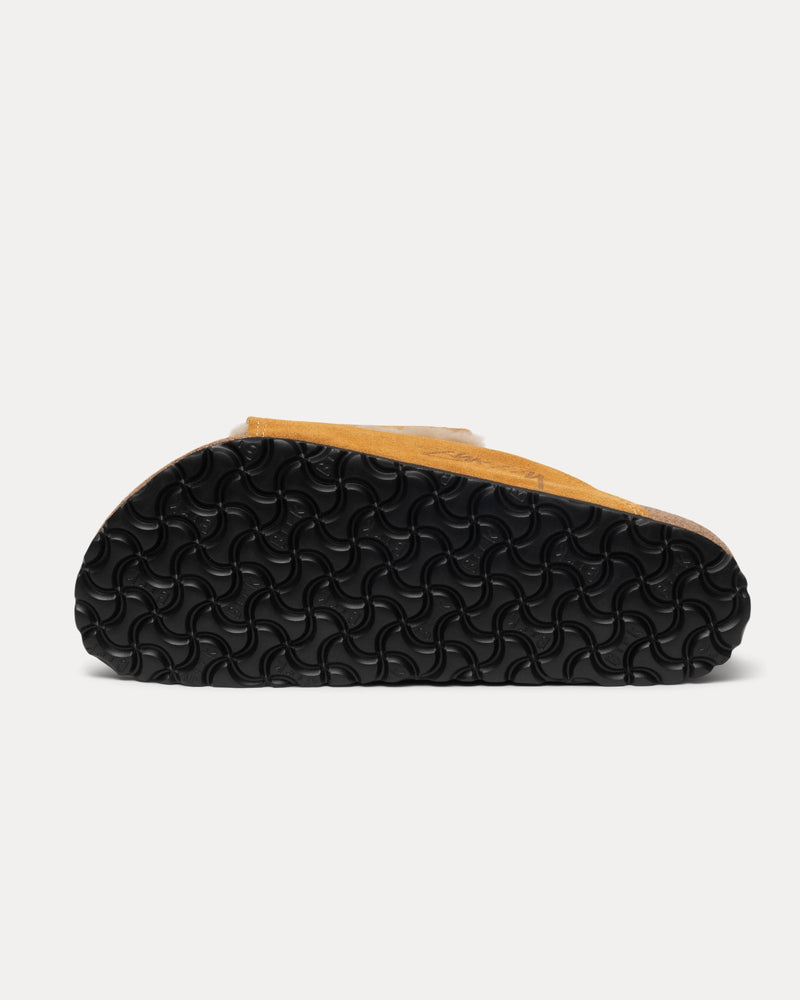 Chanclas de piel de oveja Solana de StÜssy &amp; Birkenstock