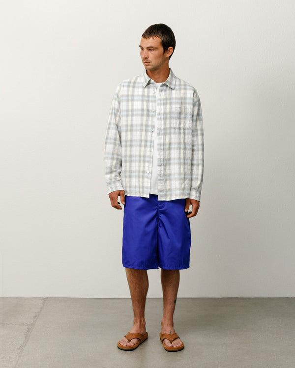 CAMISA DE CUADROS DE PLAYA