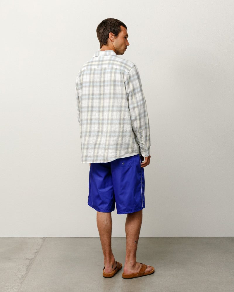 CAMISA DE CUADROS DE PLAYA
