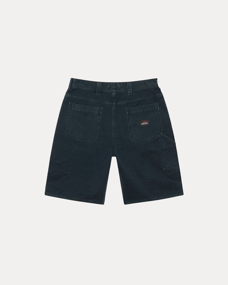 PANTALÓN CORTO DE TRABAJO DE LONA LAVADA