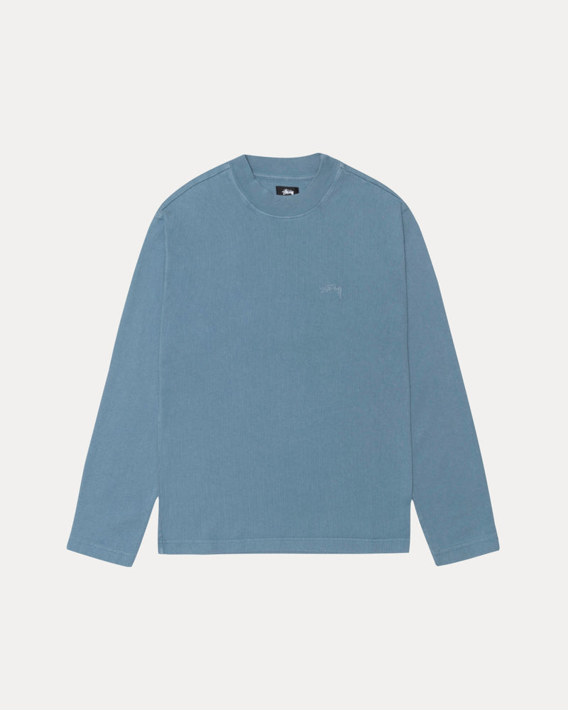 CAMISETA DE CUELLO ALTO DE LONGITUD TEÑIDA