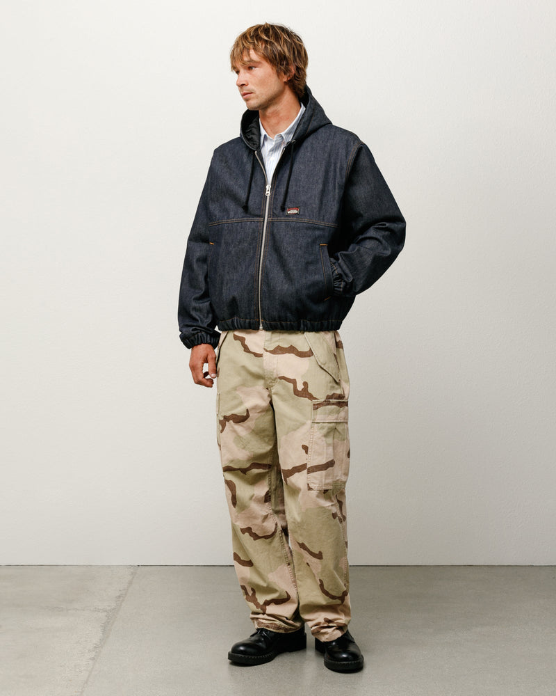 CHAQUETA DE TRABAJO AISLANTE DE DENIM CRUDO