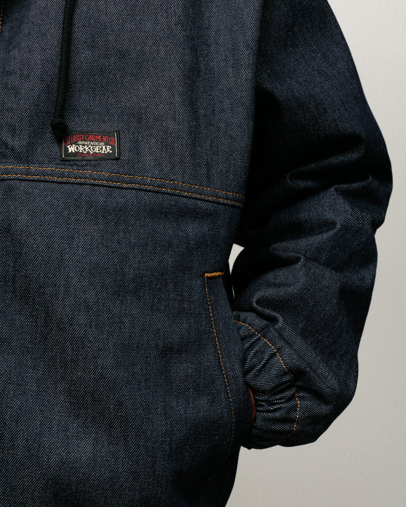 CHAQUETA DE TRABAJO AISLANTE DE DENIM CRUDO