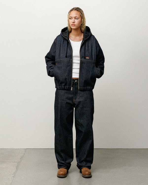 CHAQUETA DE TRABAJO AISLANTE DE DENIM CRUDO