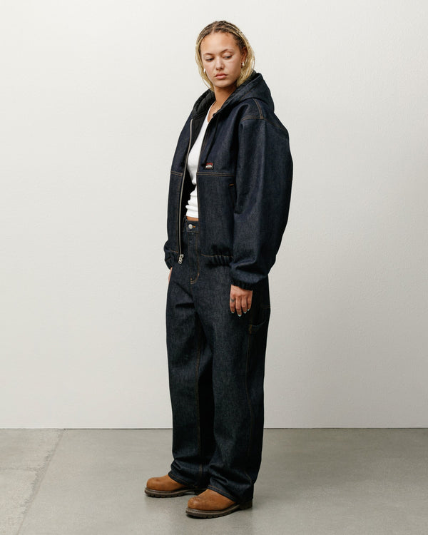 CHAQUETA DE TRABAJO AISLANTE DE DENIM CRUDO