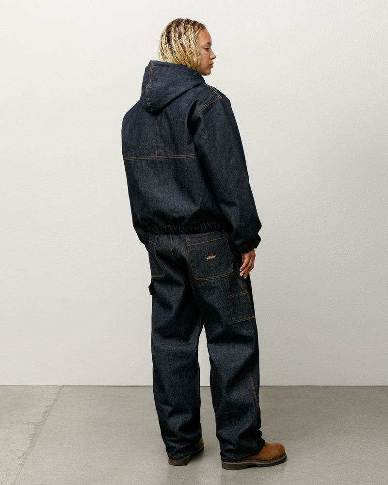 CHAQUETA DE TRABAJO AISLANTE DE DENIM CRUDO