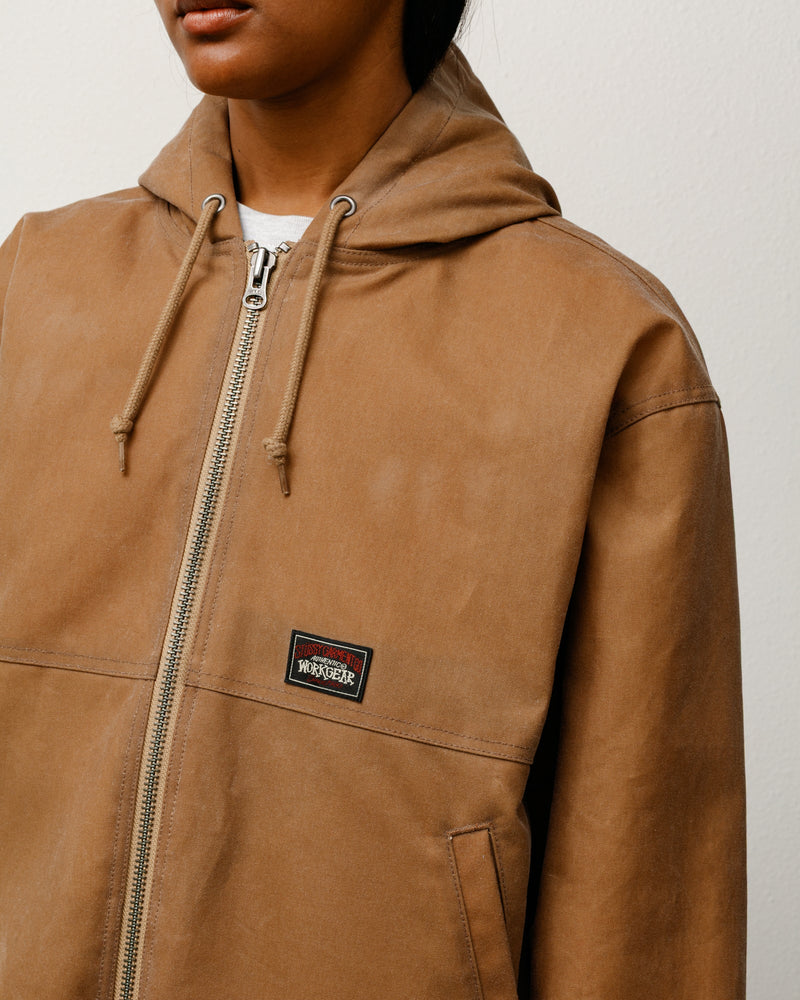 CHAQUETA DE TRABAJO DE ALGODÓN ENCERADO