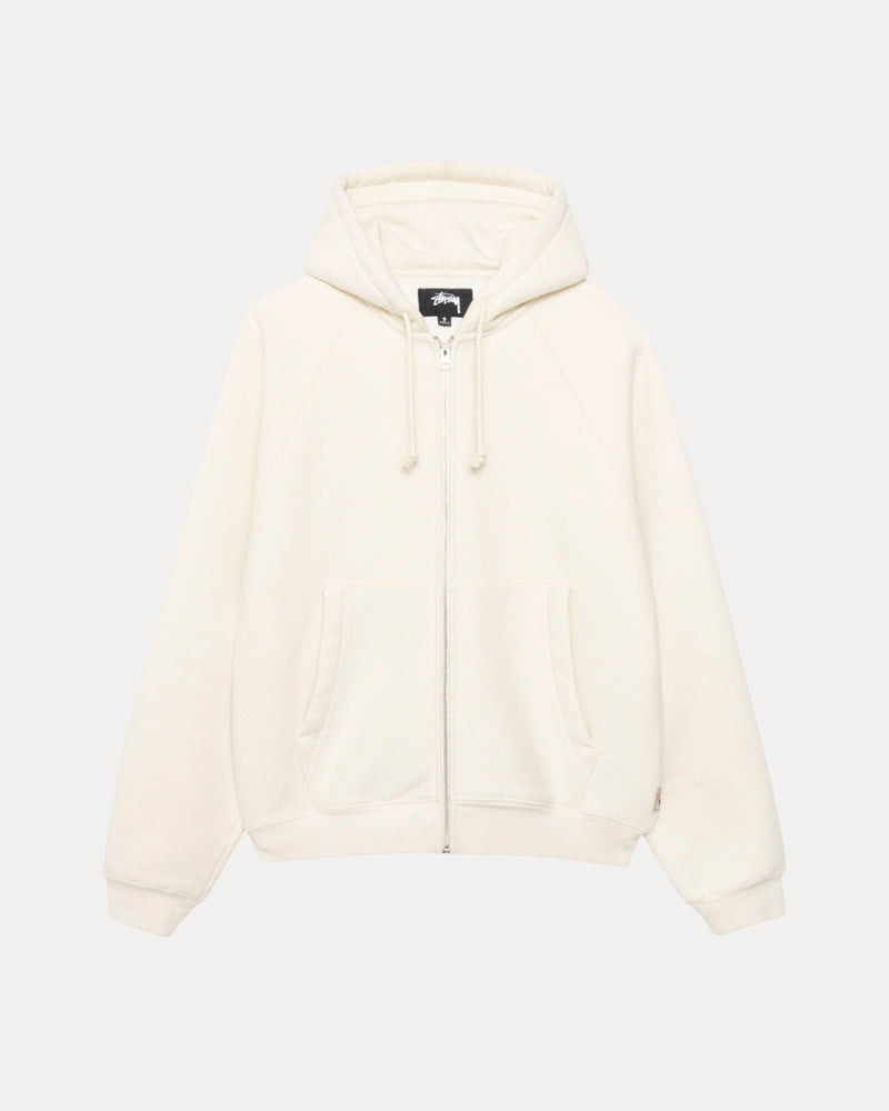 Sudadera con capucha y cremallera relajada