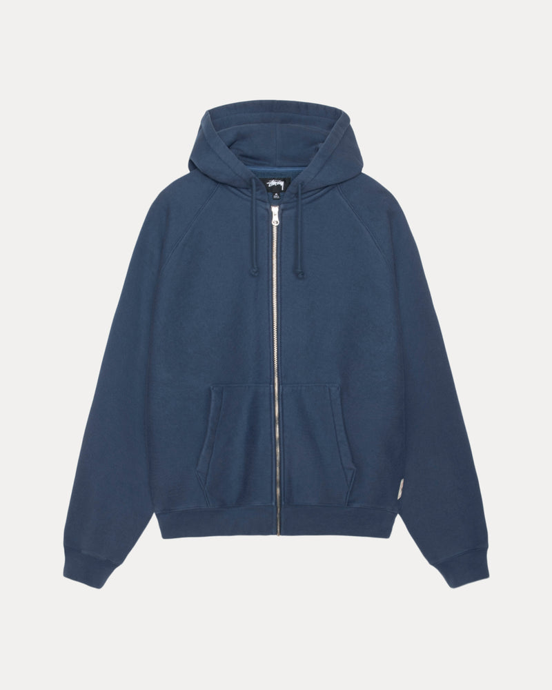 Sudadera con capucha y cremallera relajada