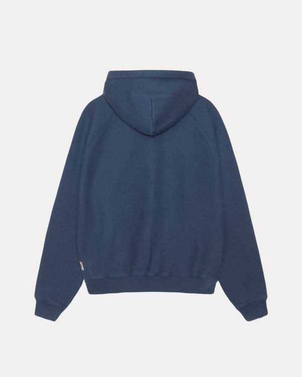 Sudadera con capucha y cremallera relajada