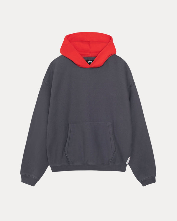 SUDADERA CON CAPUCHA DE DOS TONOS
