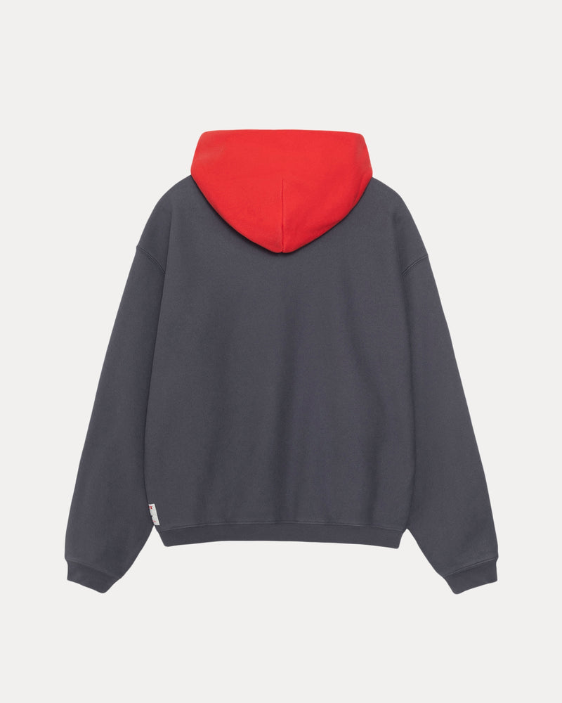 SUDADERA CON CAPUCHA DE DOS TONOS