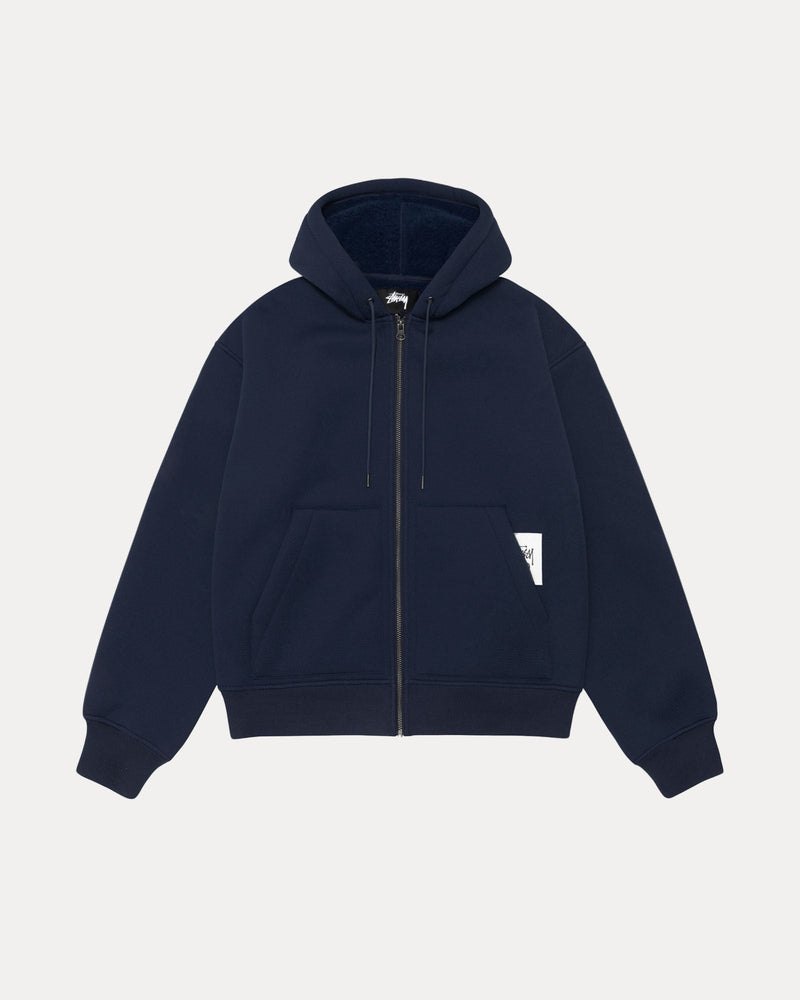 Sudadera con capucha Sherpa adherida
