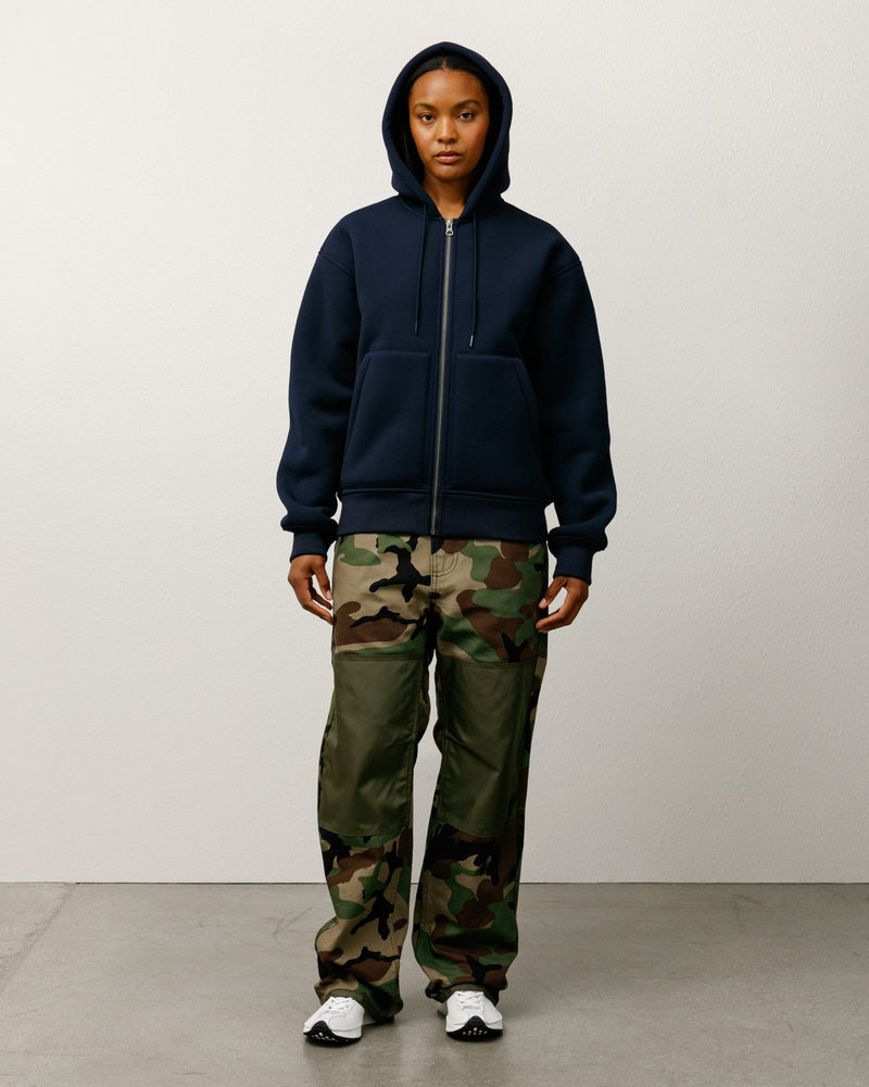 Sudadera con capucha Sherpa adherida