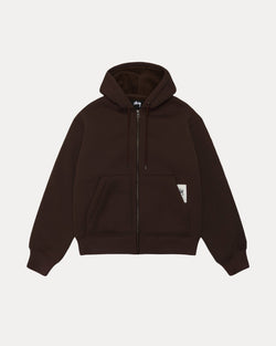 Sudadera con capucha Sherpa adherida