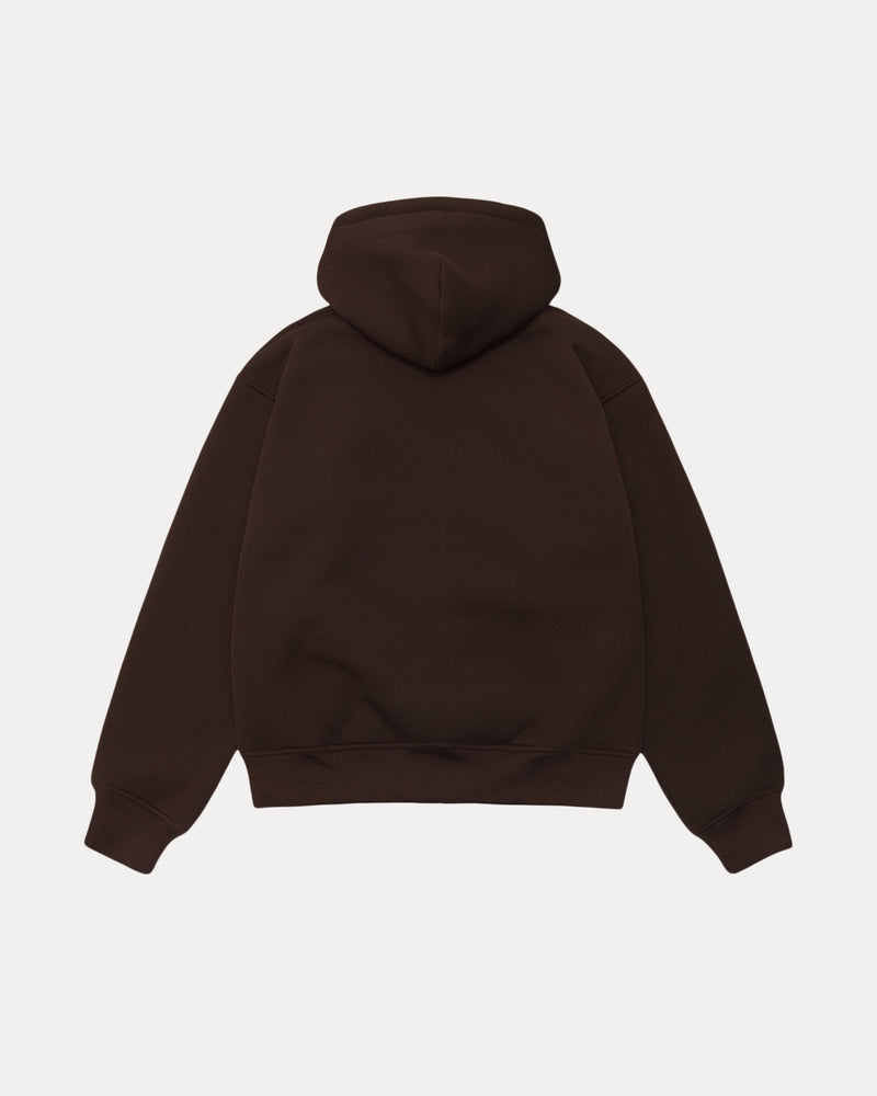 Sudadera con capucha Sherpa adherida