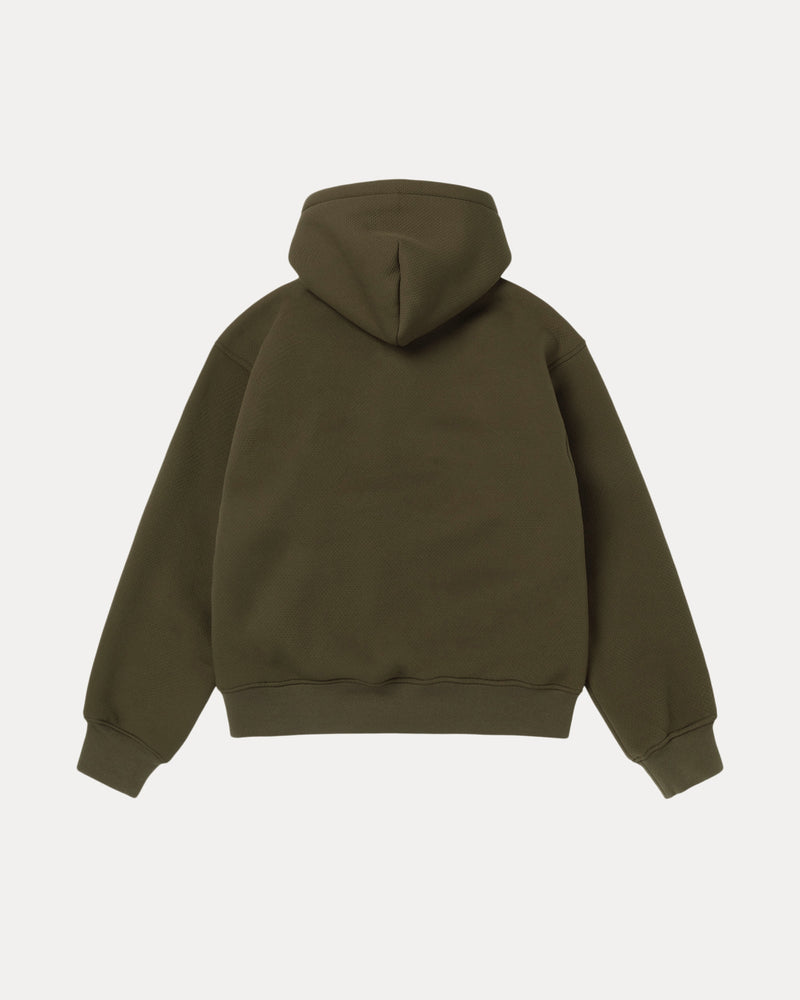 Sudadera con capucha Sherpa adherida