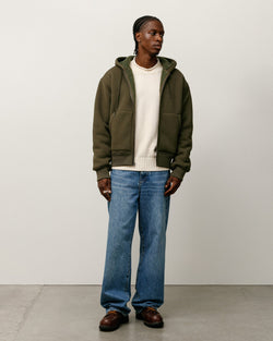 Sudadera con capucha Sherpa adherida