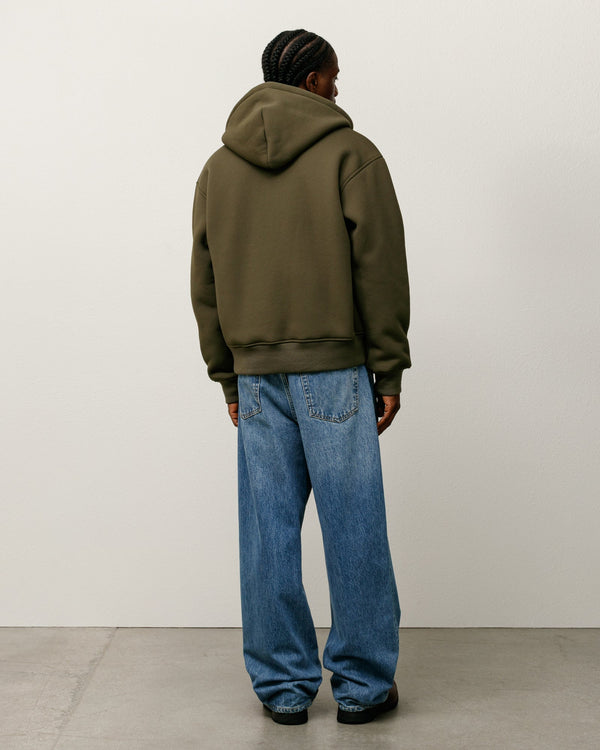 Sudadera con capucha Sherpa adherida
