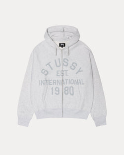SUDADERA CON CAPUCHA Y CREMALLERA ESTABLECIDA