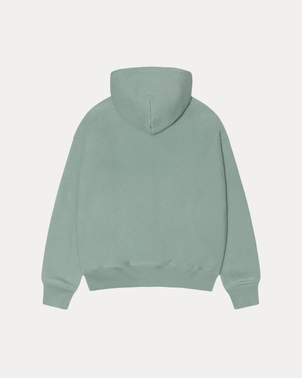 SUDADERA CON CAPUCHA Y CREMALLERA ESTABLECIDA