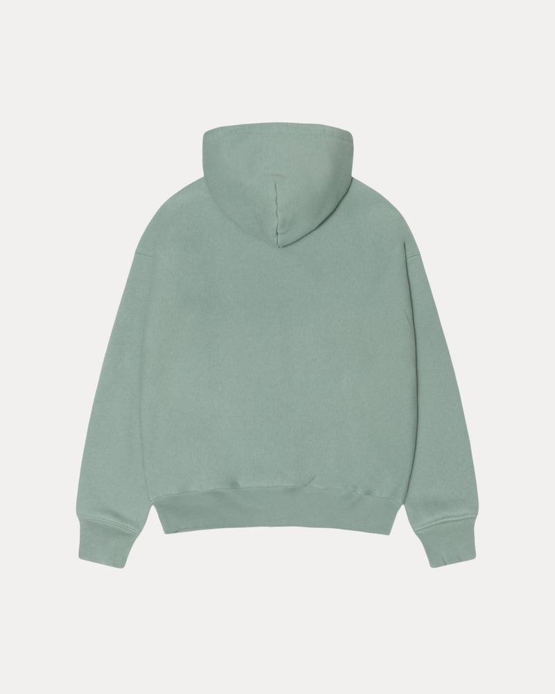 SUDADERA CON CAPUCHA Y CREMALLERA ESTABLECIDA
