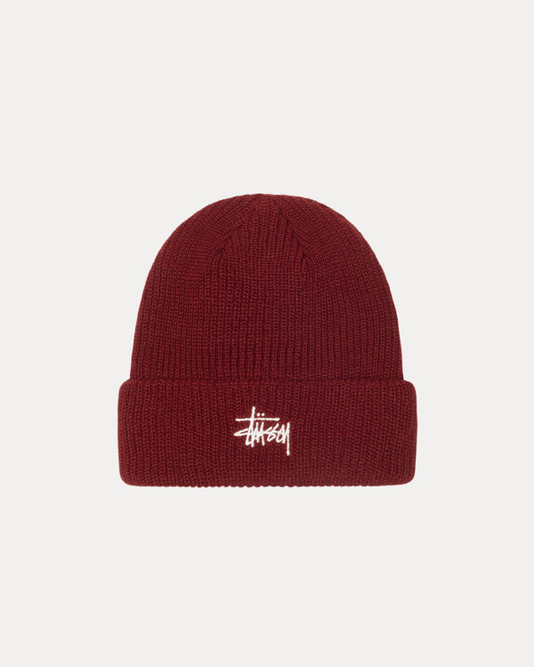 GORRO BÁSICO CON PUÑOS STÜSSY