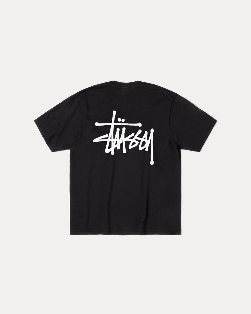 CAMISETA STÜSSY BÁSICA TEÑIDA CON PIGMENTOS