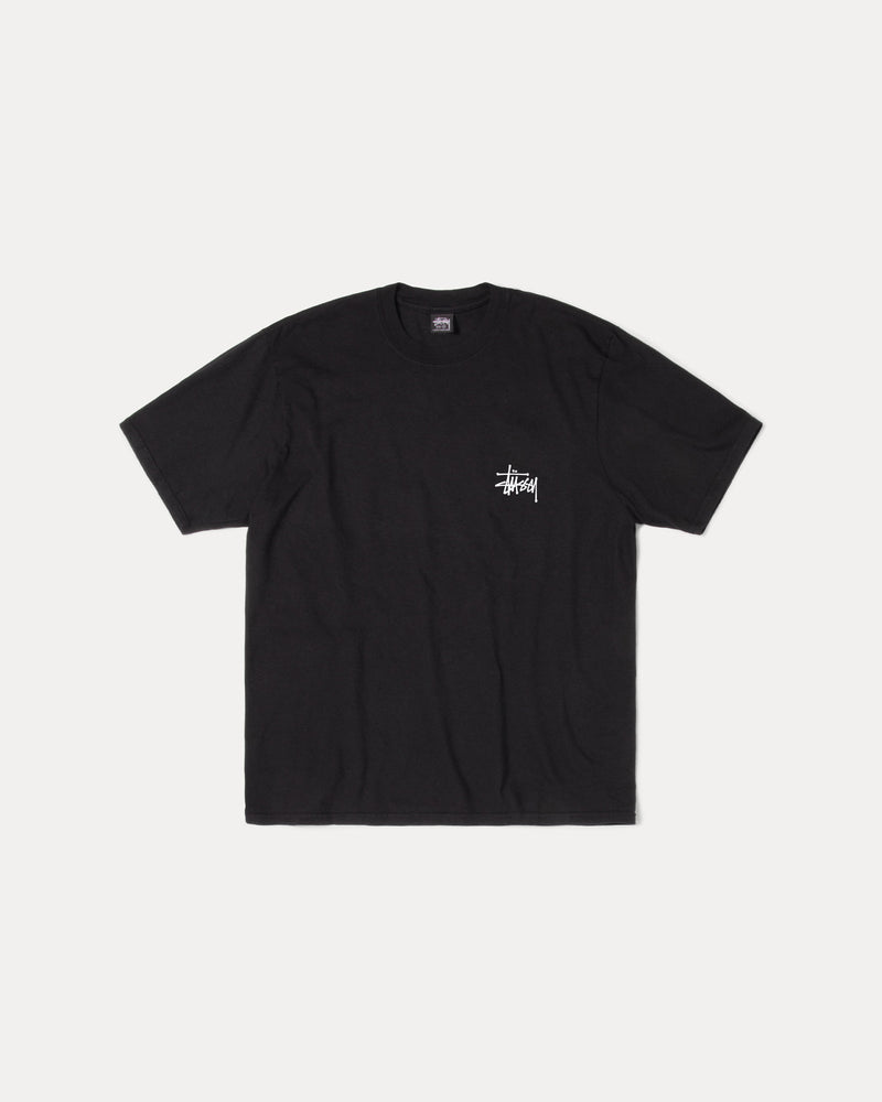 CAMISETA STÜSSY BÁSICA TEÑIDA CON PIGMENTOS