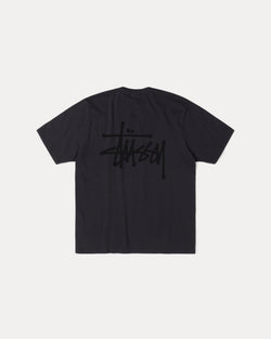 CAMISETA STÜSSY BÁSICA TEÑIDA CON PIGMENTOS