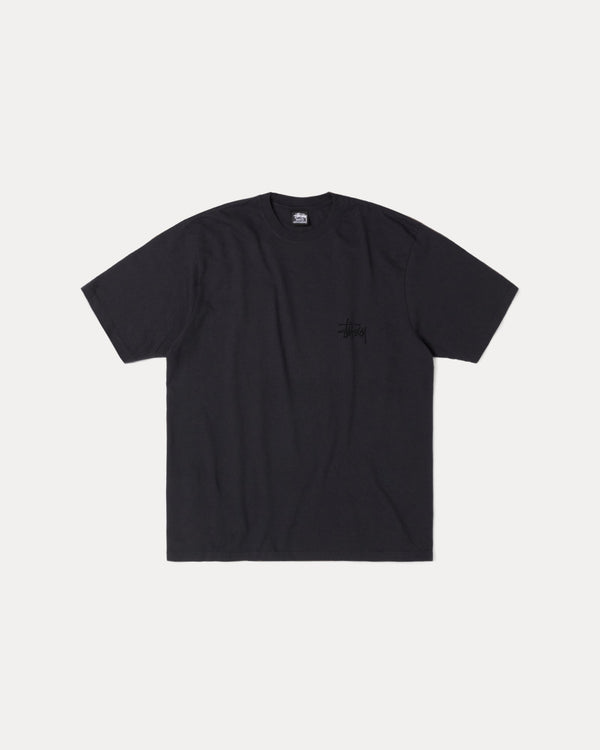 CAMISETA STÜSSY BÁSICA TEÑIDA CON PIGMENTOS