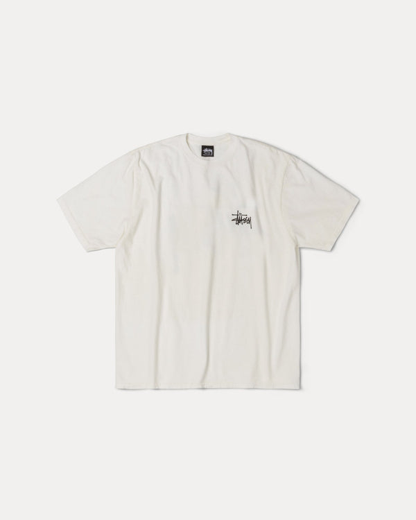 CAMISETA STÜSSY BÁSICA TEÑIDA CON PIGMENTOS