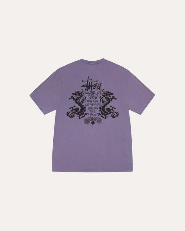 CAMISETA DOBLE DRAGÓN TEÑIDA CON PIGMENTOS