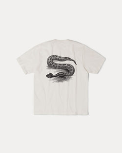 CAMISETA DE SERPIENTE TEÑIDA CON PIGMENTO
