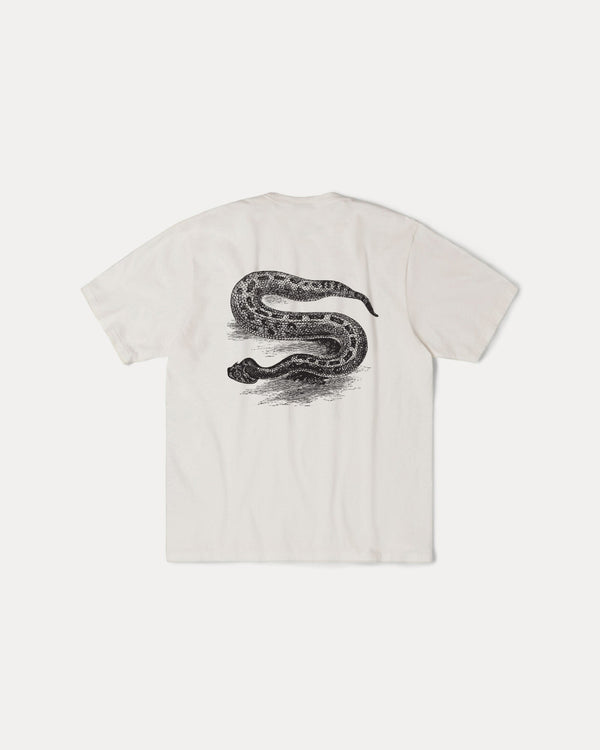 CAMISETA DE SERPIENTE TEÑIDA CON PIGMENTO