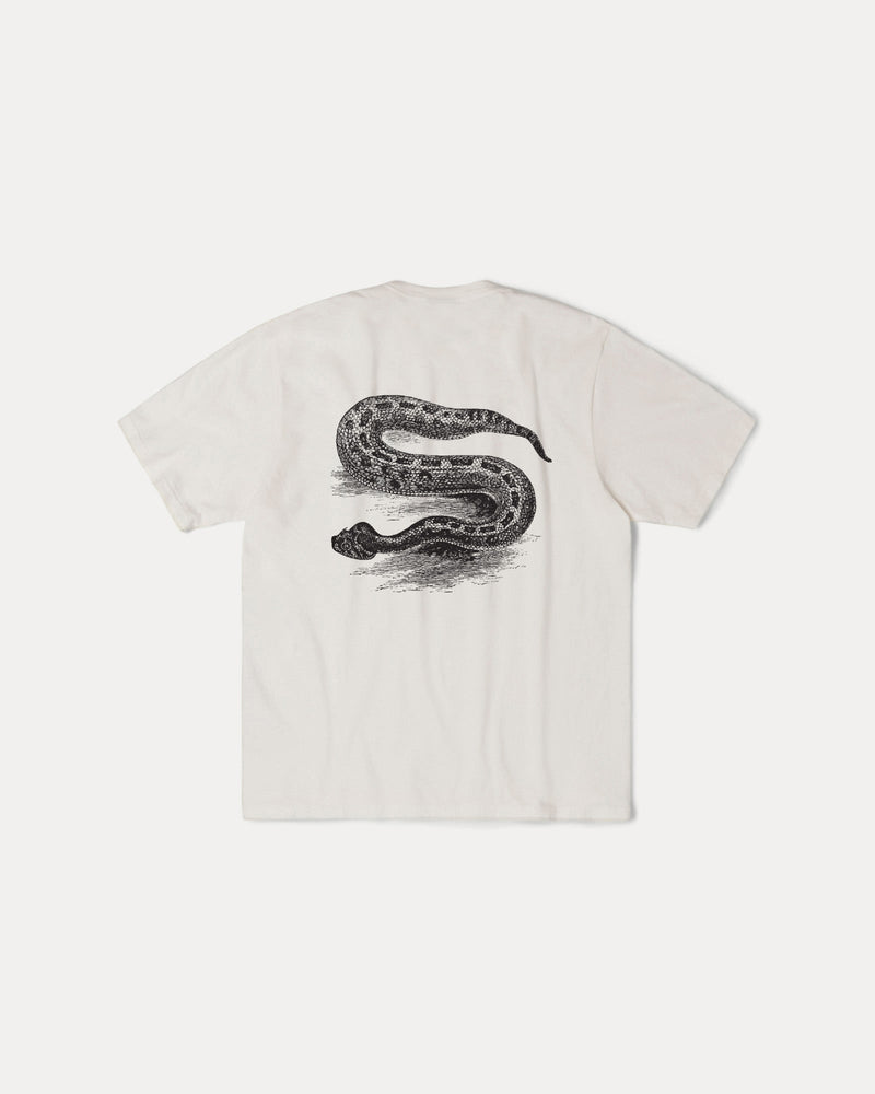 CAMISETA DE SERPIENTE TEÑIDA CON PIGMENTO