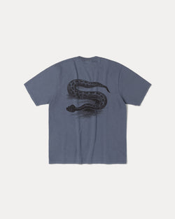 CAMISETA DE SERPIENTE TEÑIDA CON PIGMENTO