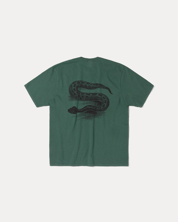 CAMISETA DE SERPIENTE TEÑIDA CON PIGMENTO