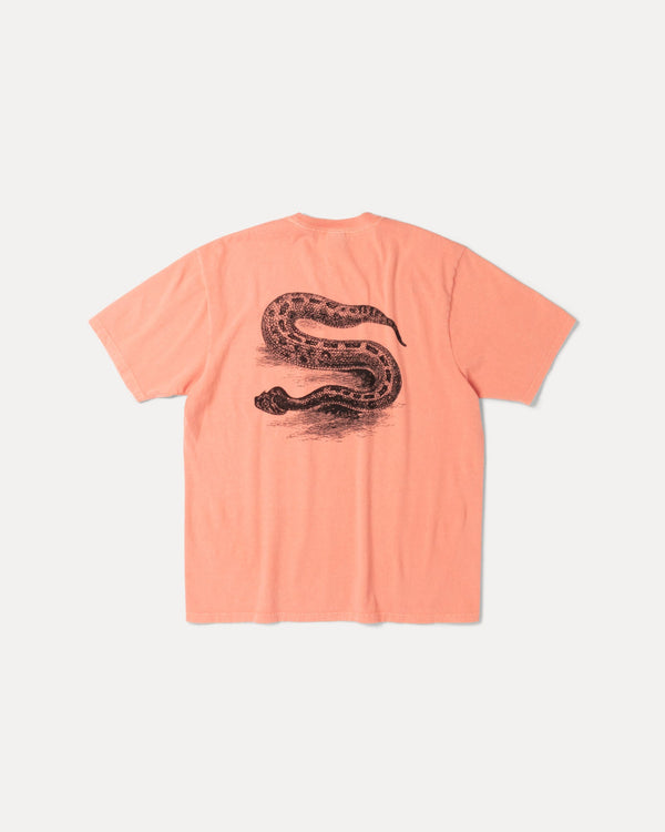 CAMISETA DE SERPIENTE TEÑIDA CON PIGMENTO