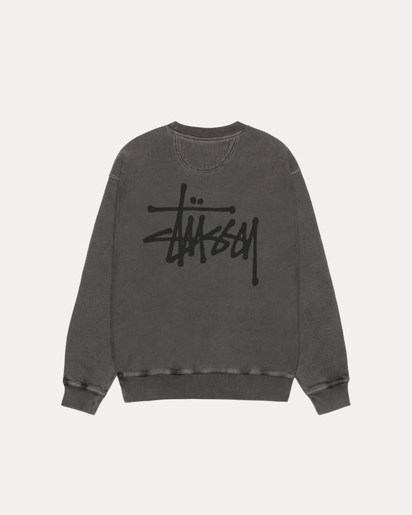 STÜSSY CREW TEÑIDO CON PIGMENTOS