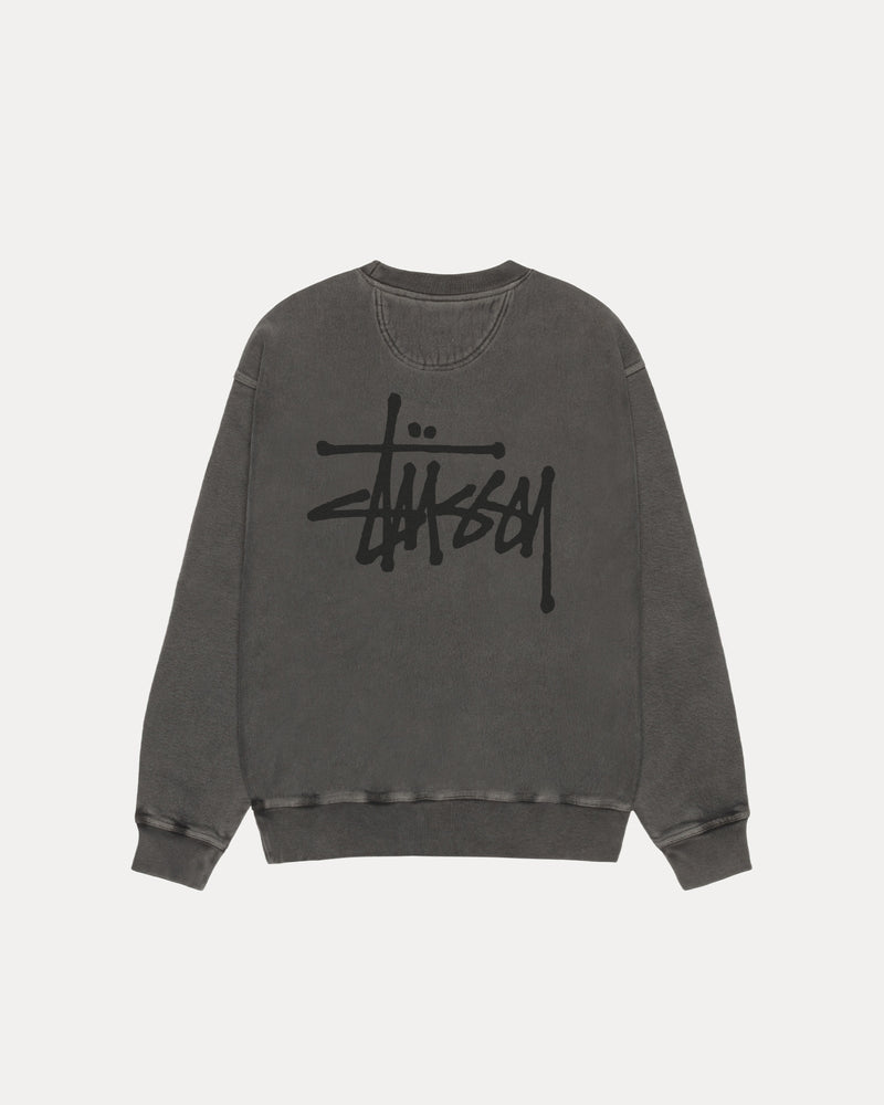 STÜSSY CREW TEÑIDO CON PIGMENTOS