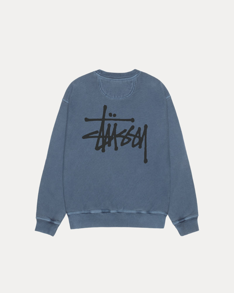 STÜSSY CREW TEÑIDO CON PIGMENTOS