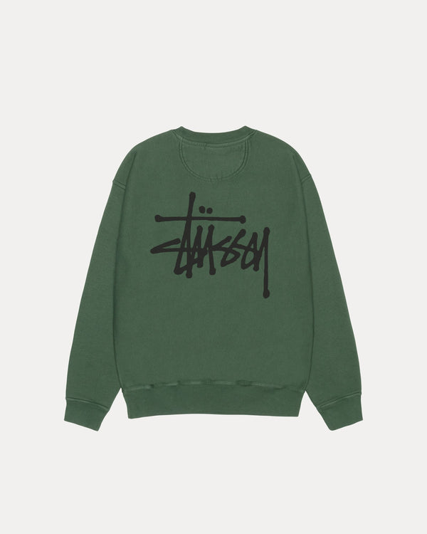 STÜSSY CREW TEÑIDO CON PIGMENTOS