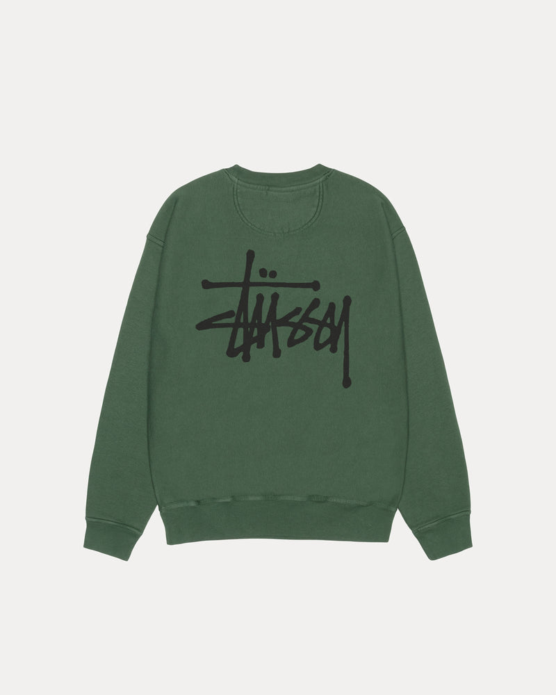 STÜSSY CREW TEÑIDO CON PIGMENTOS