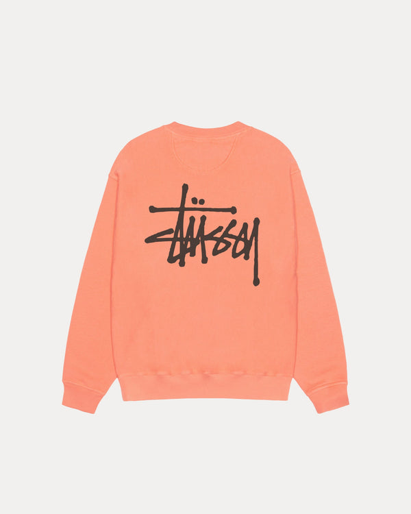 STÜSSY CREW TEÑIDO CON PIGMENTOS