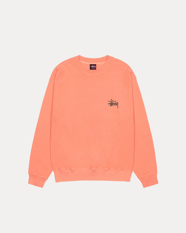 STÜSSY CREW TEÑIDO CON PIGMENTOS