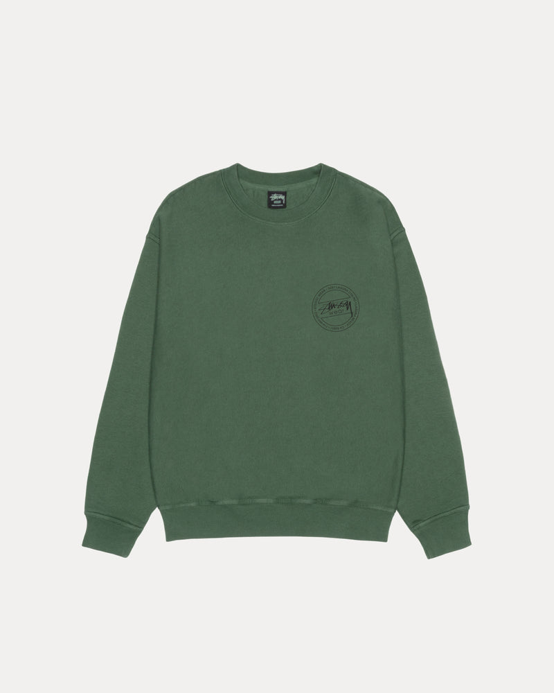 STÜSSY WEAR CREW TEÑIDO CON PIGMENTOS